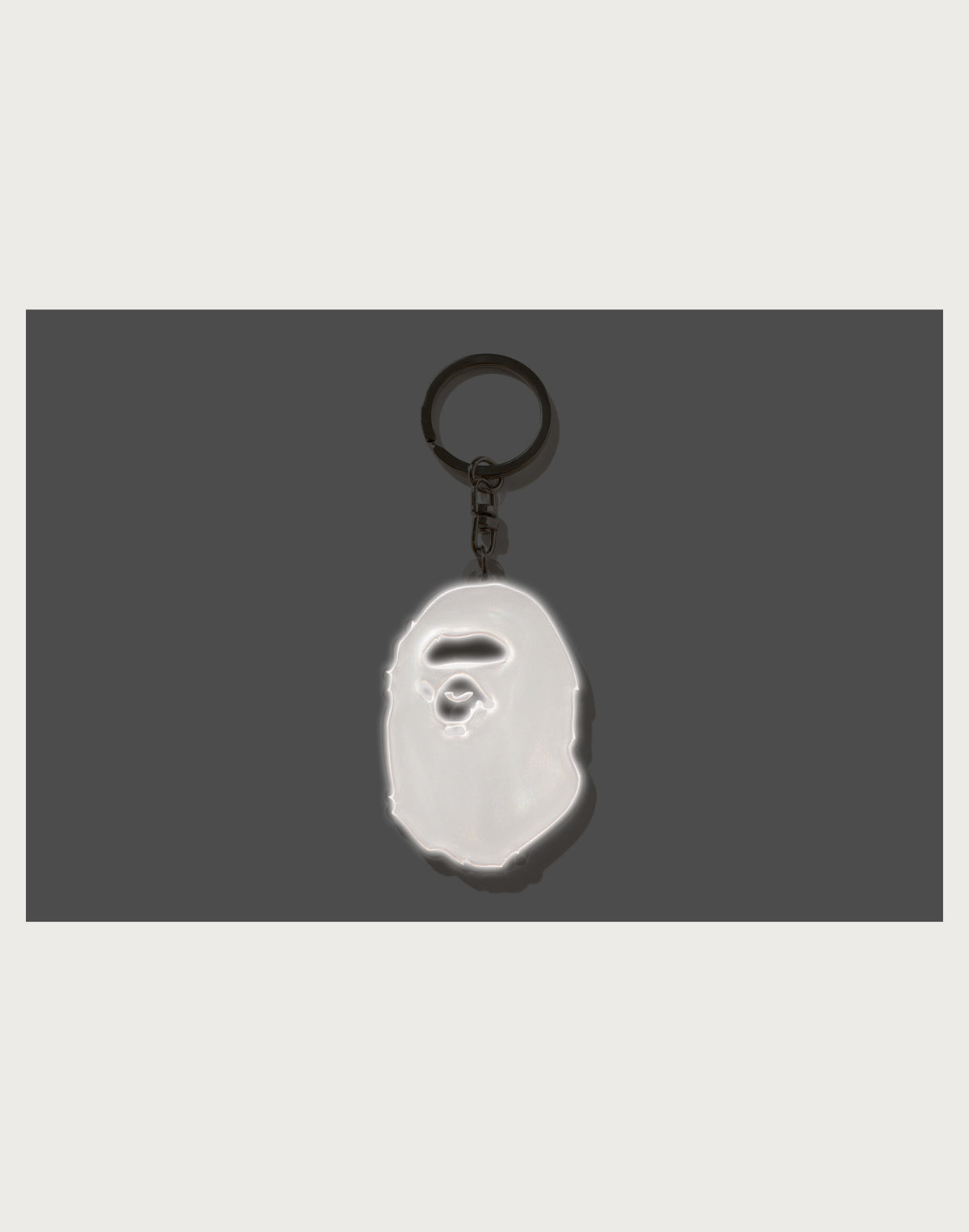 APE HEAD REFLECTIVE KEYCHAINS