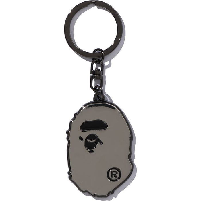 APE HEAD METAL KEYCHAIN
