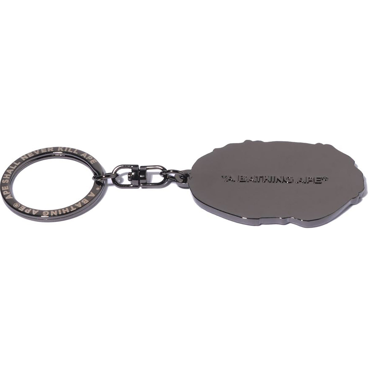 APE HEAD METAL KEYCHAIN