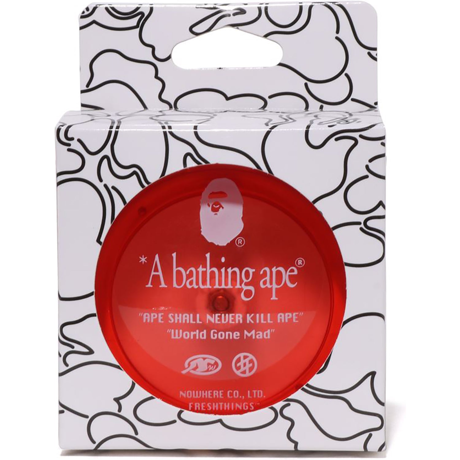 A bathing ape yoyo bape ベイプ　ヨーヨー　レッド BAPE X FRESHTHINGS TRANSLUCENT YOYO – us.bape.com