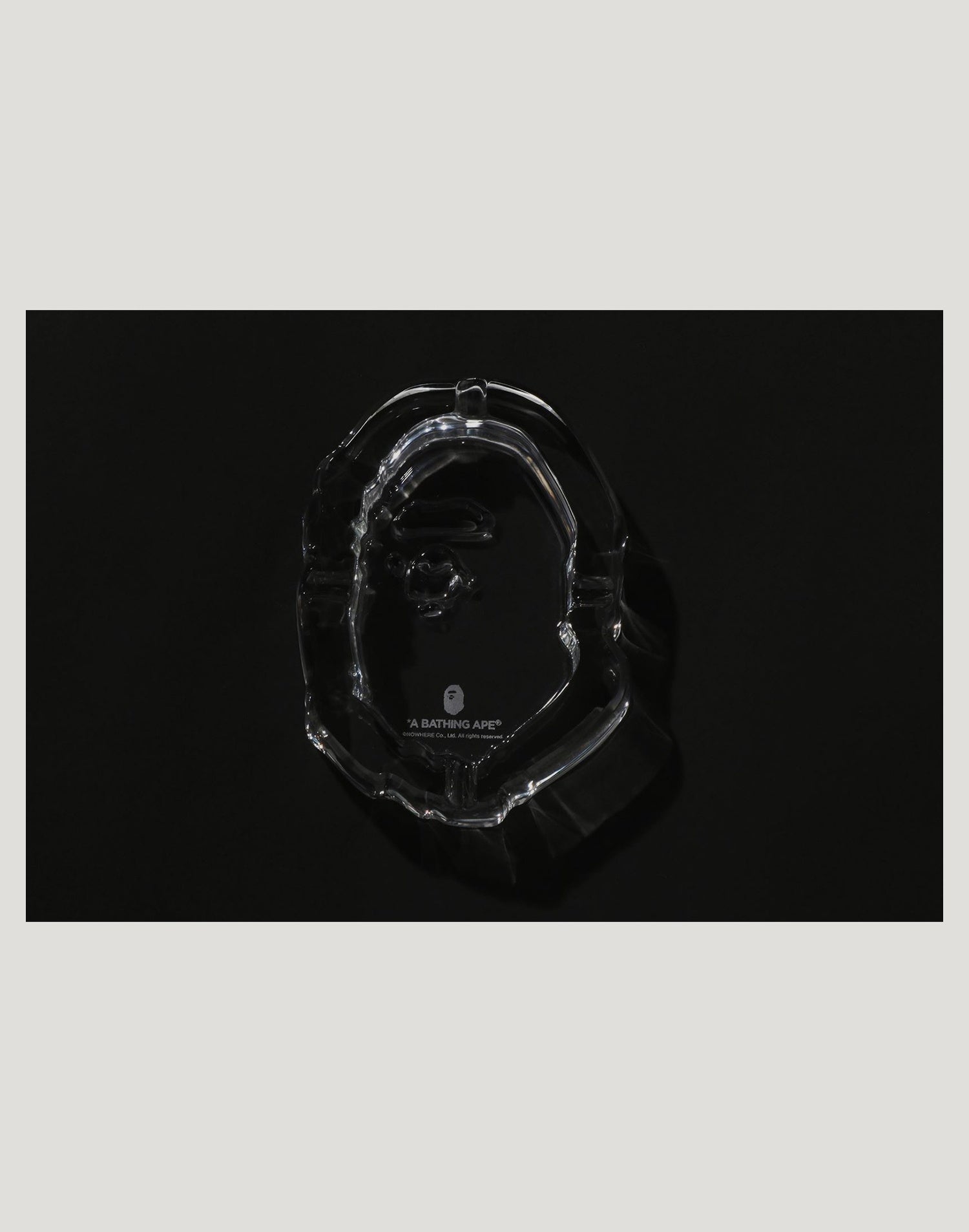 APE HEAD GLASS ASHTRAY