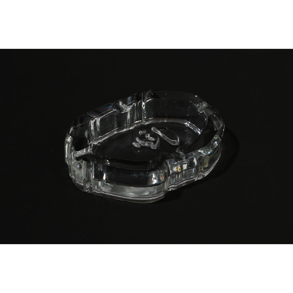 APE HEAD GLASS ASHTRAY