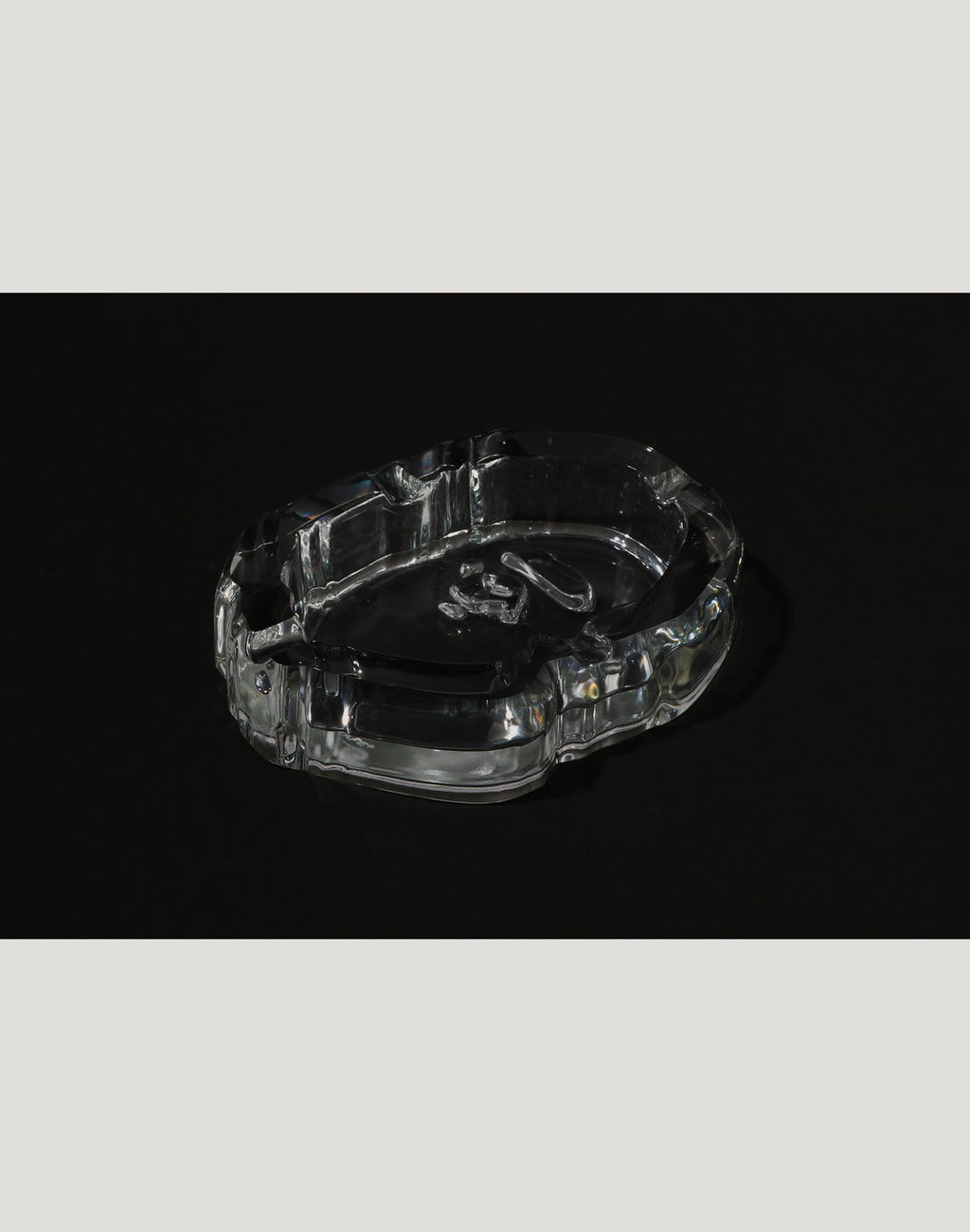 APE HEAD GLASS ASHTRAY