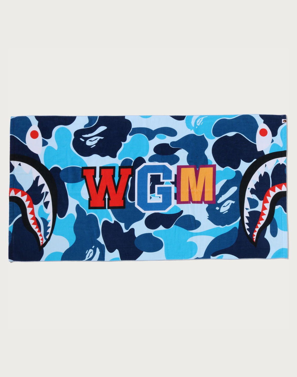 ABC CAMO SHARK BEACH TOWEL