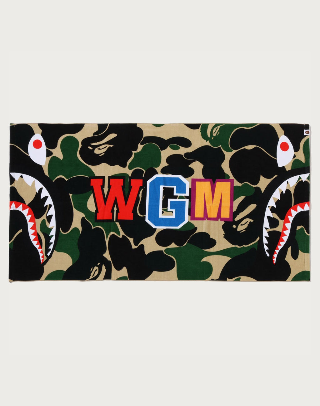 ABC CAMO SHARK BEACH TOWEL