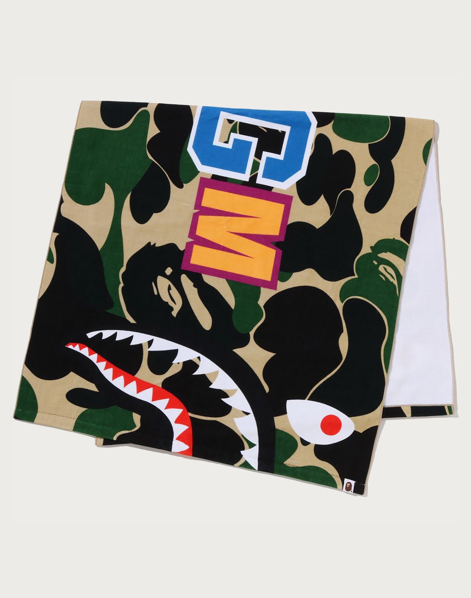 ABC CAMO SHARK BEACH TOWEL