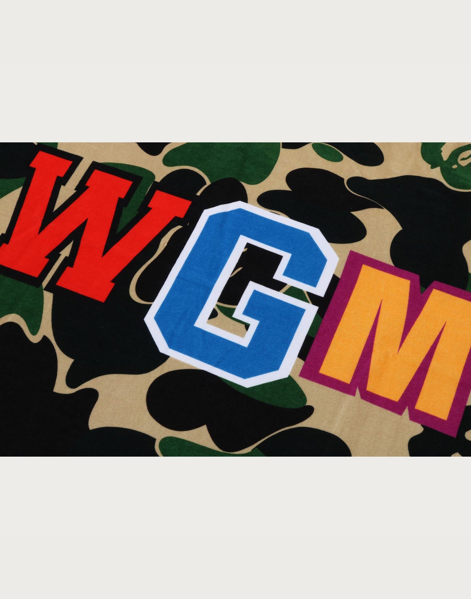 ABC CAMO SHARK BEACH TOWEL