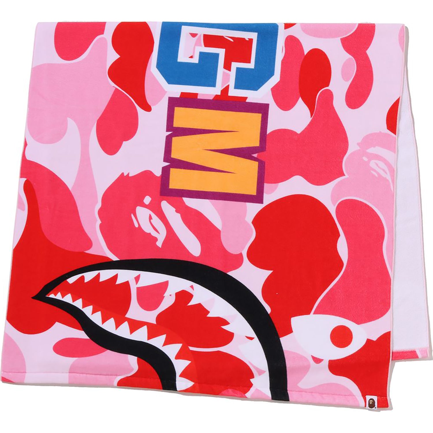 ABC CAMO SHARK BEACH TOWEL – us.bape.com