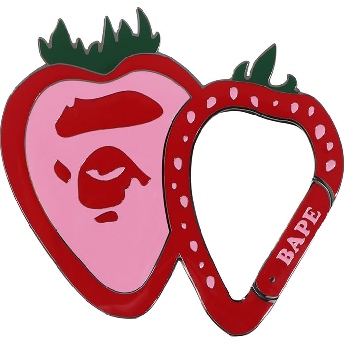 STRAWBERRY APE HEAD CARABINER LADIES