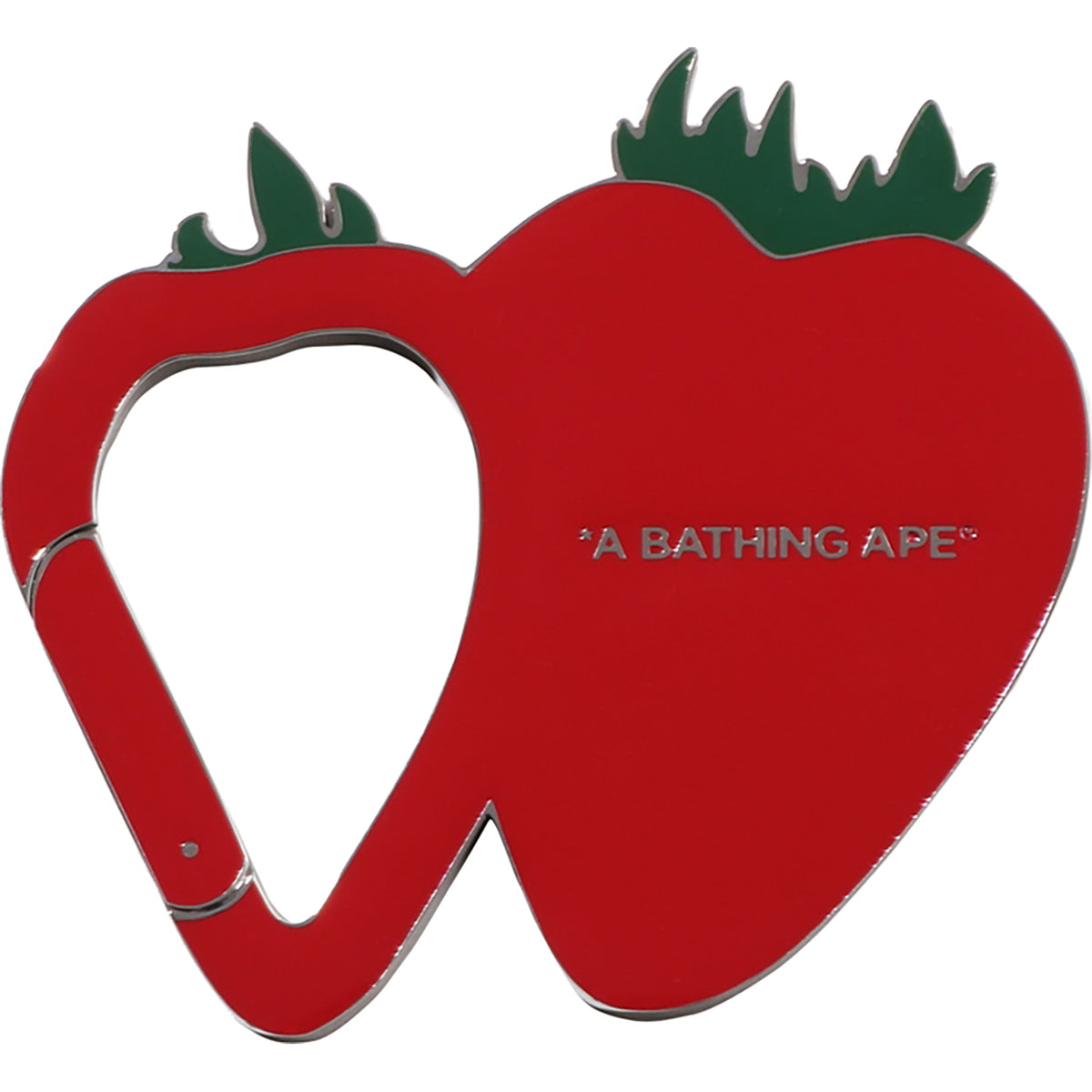 STRAWBERRY APE HEAD CARABINER LADIES