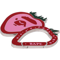 STRAWBERRY APE HEAD CARABINER LADIES