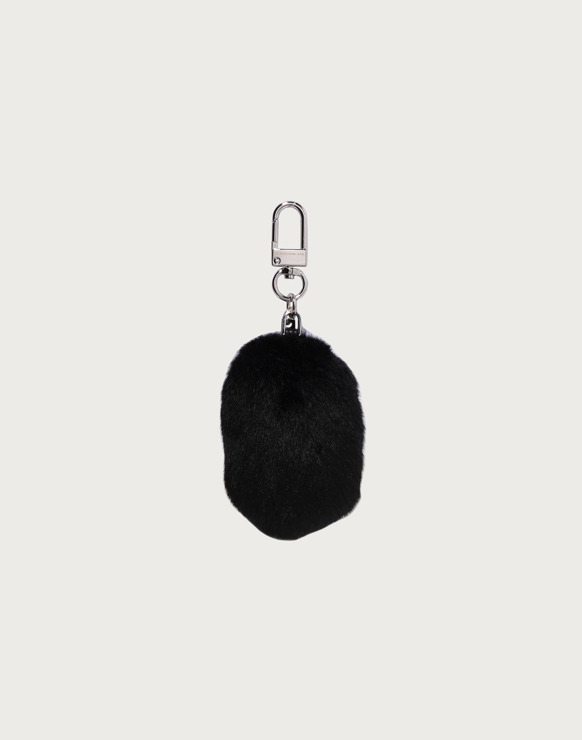 APE HEAD FAUX FUR KEYCHAIN