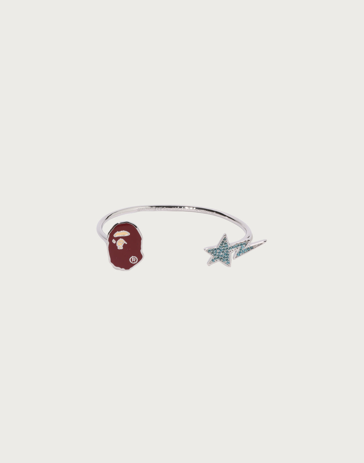 APE HEAD AND STA CRYSTAL STONE BRACELET LADIES