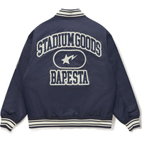 BAPE X STADIUM GOODS VARSITY JACKET MENS