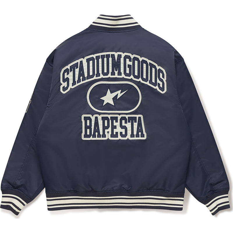 BAPE X STADIUM GOODS VARSITY JACKET MENS