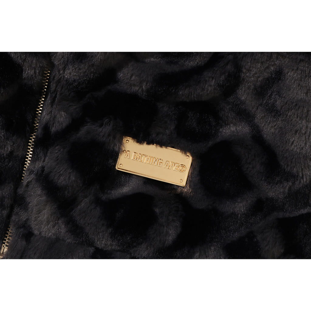 SPORT MONOGRAM FAKE FUR HOODIE JACKET MENS