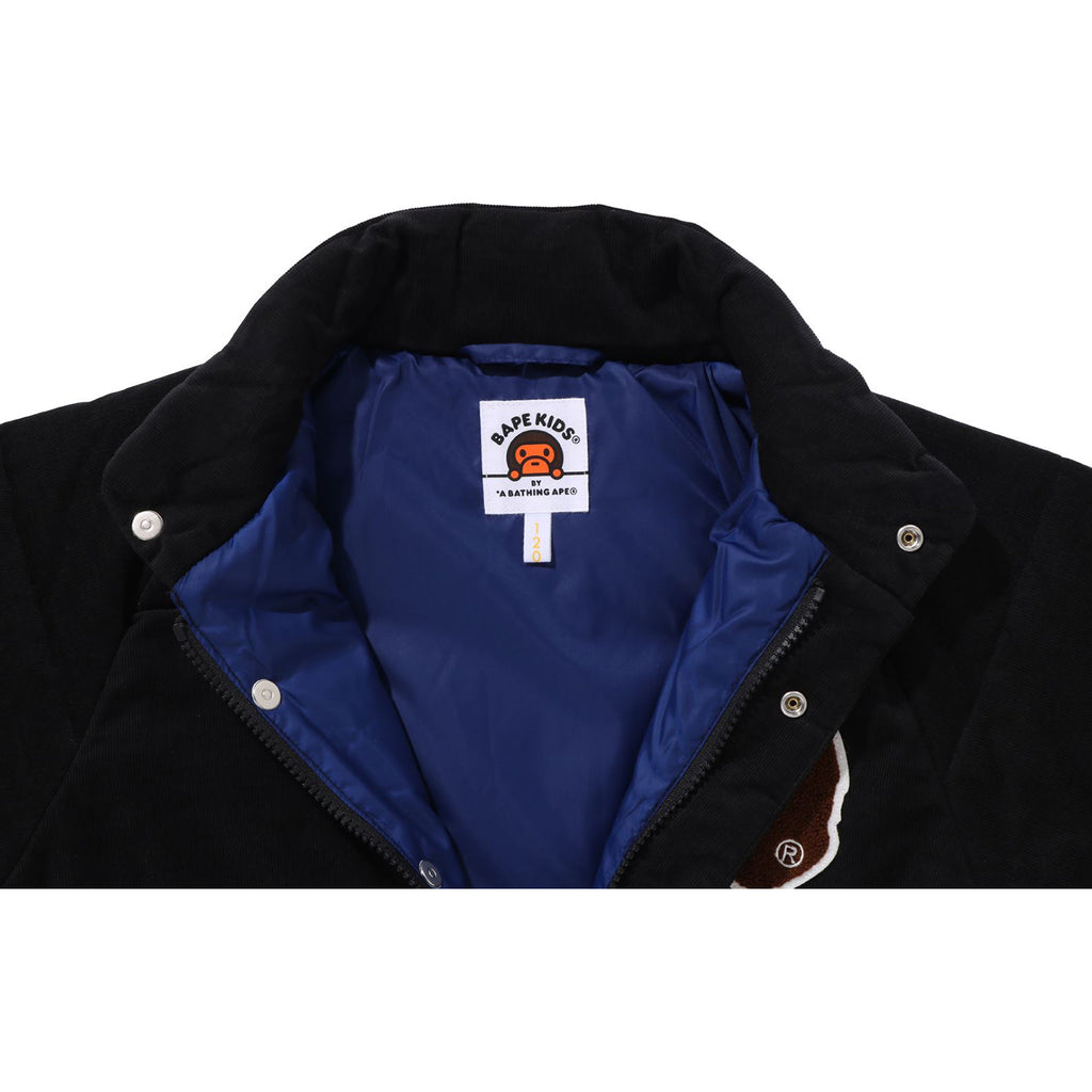 APE HEAD CORDUROY PADDED JACKET KIDS