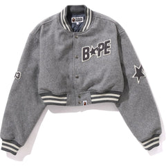 MASTERMIND JAPAN BAPE VARSITY JACKET MENS | us.bape.com