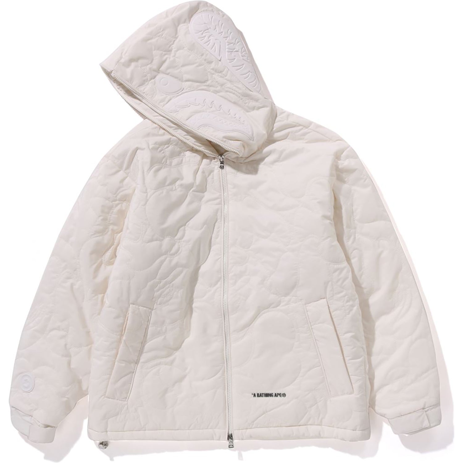 LINE CAMO QUILTED NYLON SHARK FULL ZIP JACKET MENS – us.bape.com