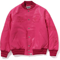 MULTI LOGO VARSITY JACKET LADIES