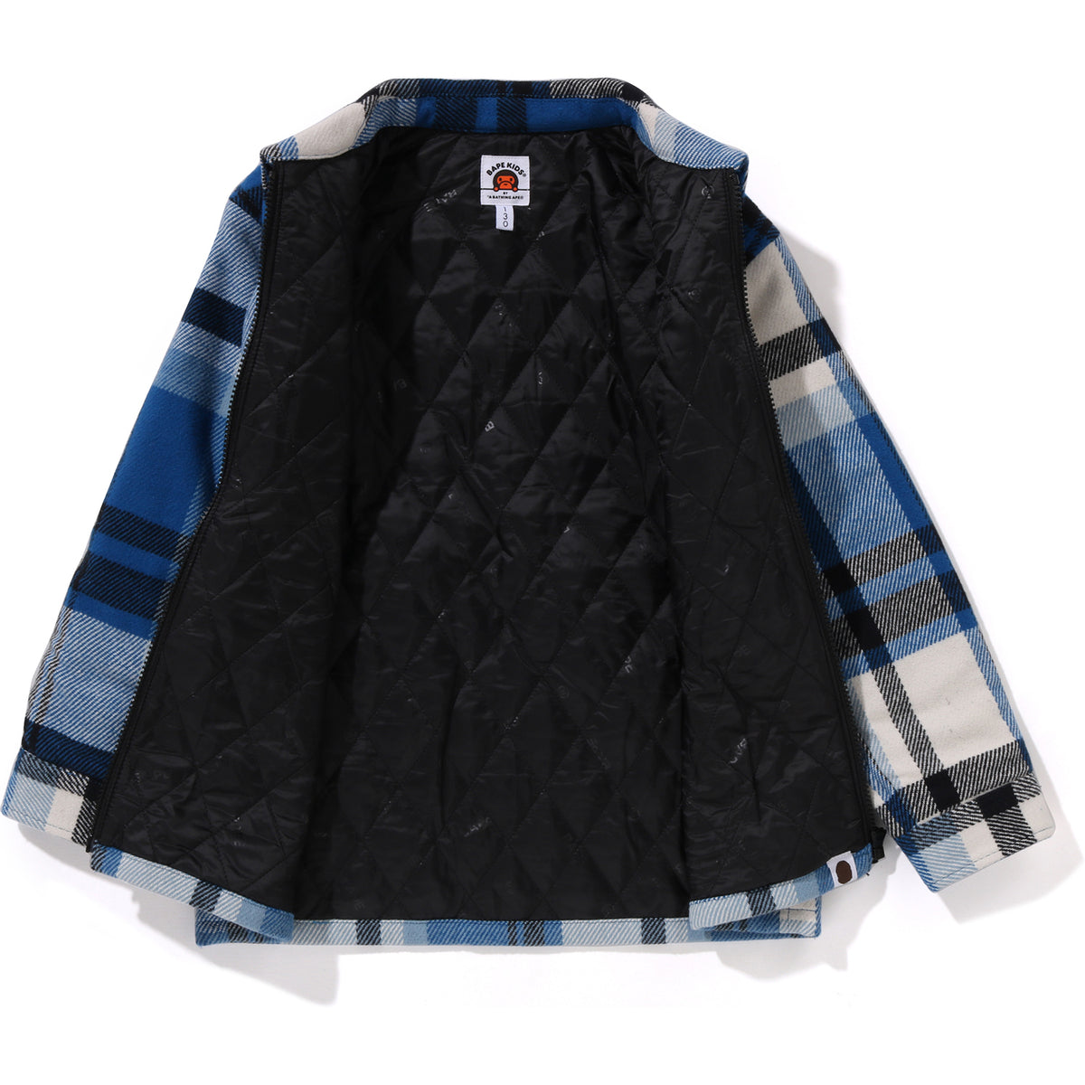 BAPE CHECK JACKET KIDS