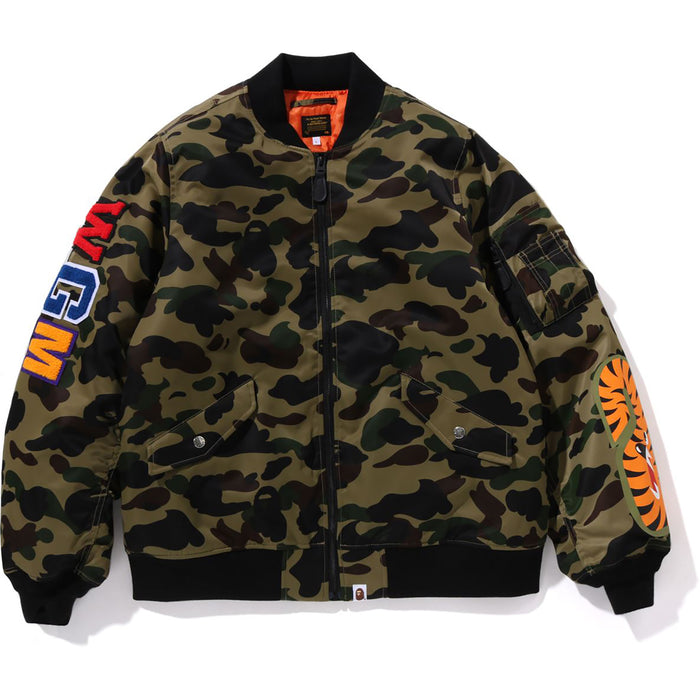 1ST CAMO SHARK MA-1 JACKET MENS