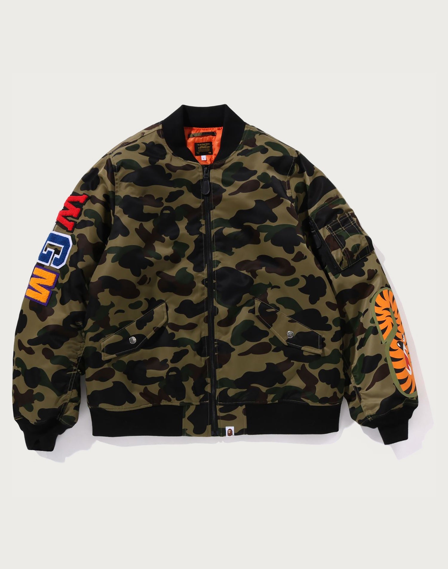 1ST CAMO SHARK MA-1 JACKET MENS – us.bape.com