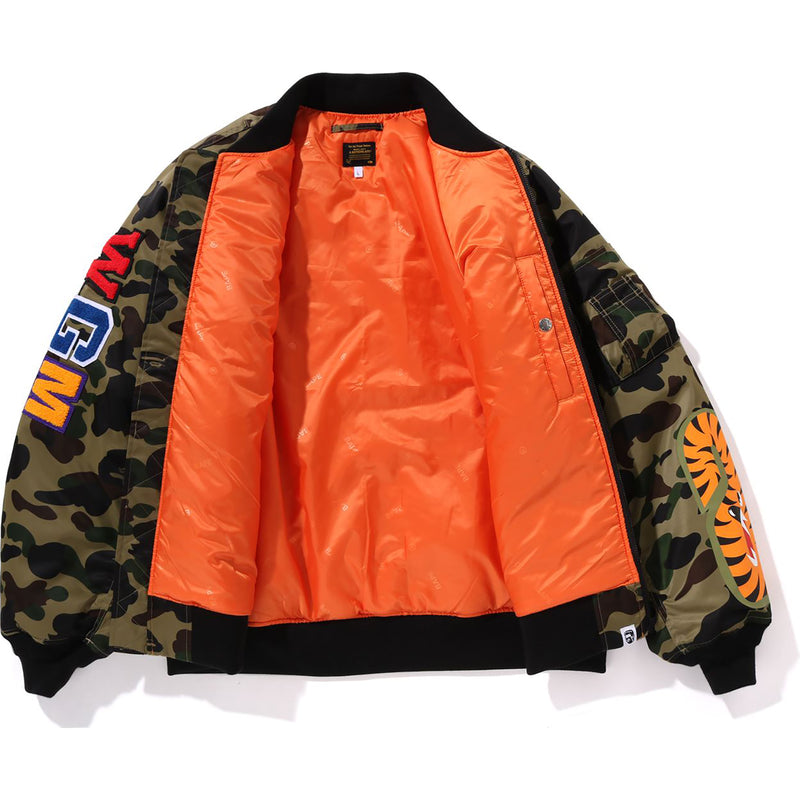 1ST CAMO SHARK MA-1 JACKET MENS