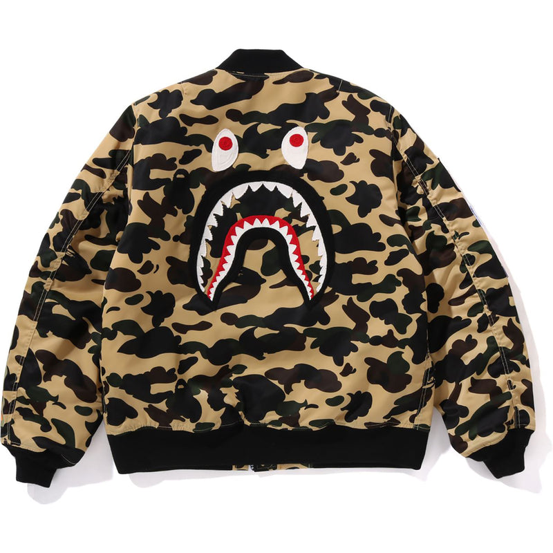 1ST CAMO SHARK MA-1 JACKET MENS