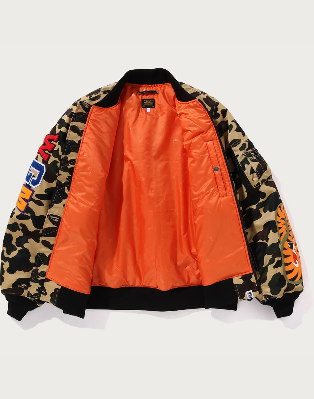 1ST CAMO SHARK MA-1 JACKET MENS