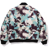 MAP CAMO BOMBER JACKET MENS