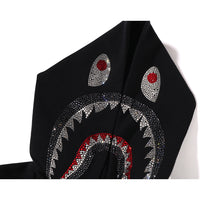 BAPE X SWAROVSKI - DETACHABLE HOODIE VARSITY JACKET MENS