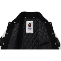 BAPE X SWAROVSKI - DETACHABLE HOODIE VARSITY JACKET MENS