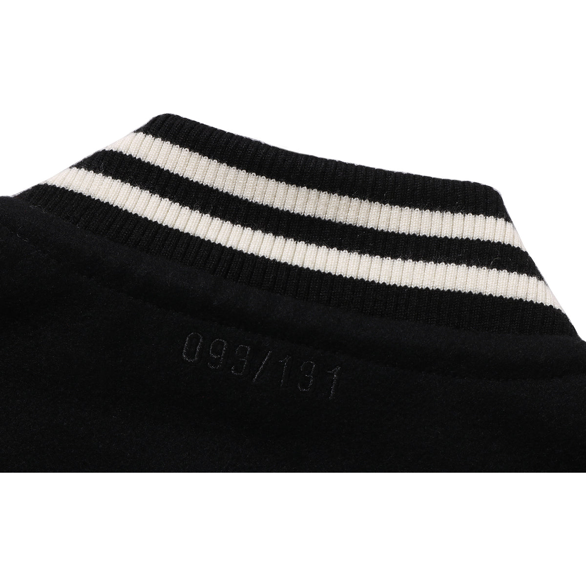 BAPE X SWAROVSKI - DETACHABLE HOODIE VARSITY JACKET MENS