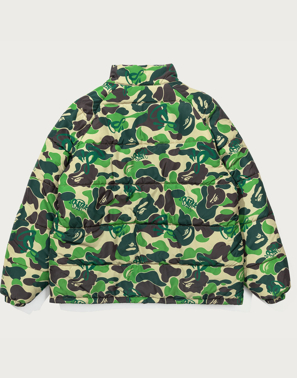 BAPE X SPOTIFY BY CENTRAL CEE CAMO PUFFER JACKET MENS