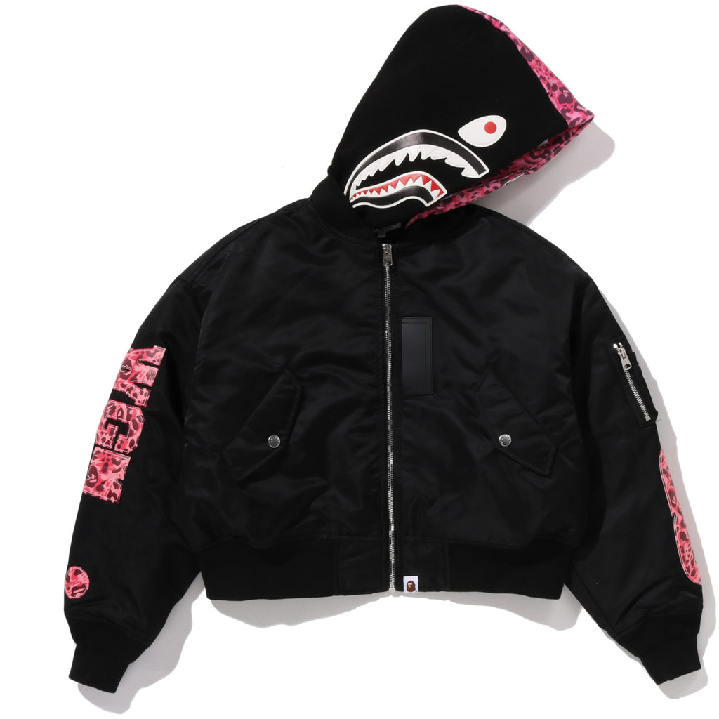 SHARK HOODIE BOMBER JACKET LADIES
