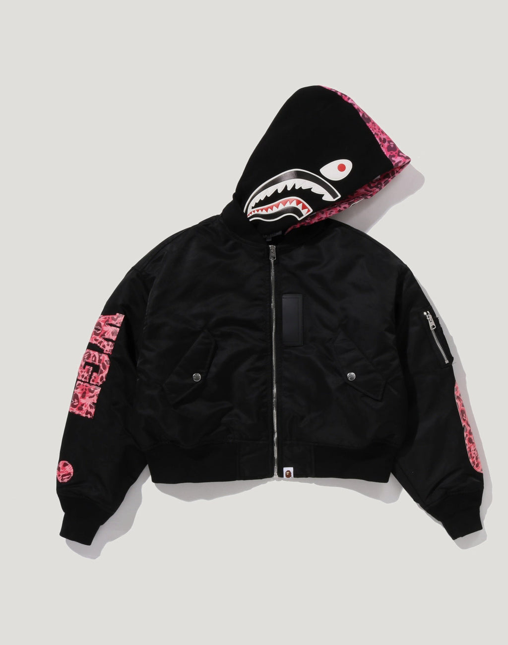 SHARK HOODIE BOMBER JACKET LADIES