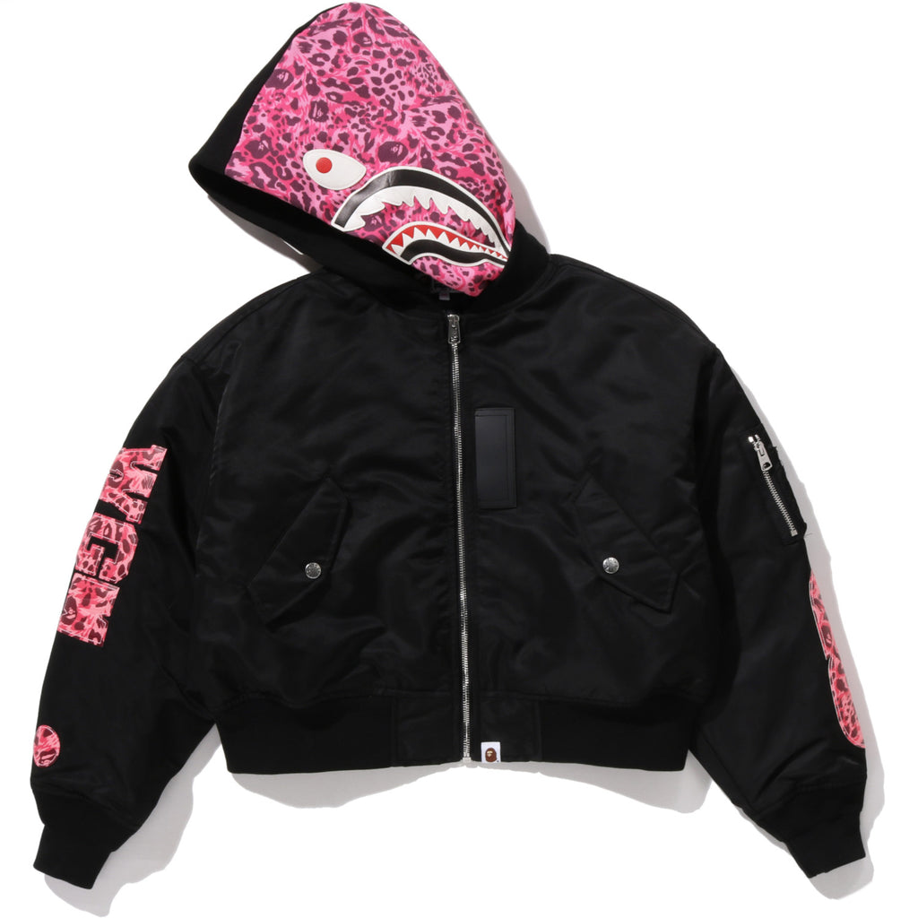 SHARK HOODIE BOMBER JACKET LADIES