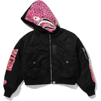 SHARK HOODIE BOMBER JACKET LADIES