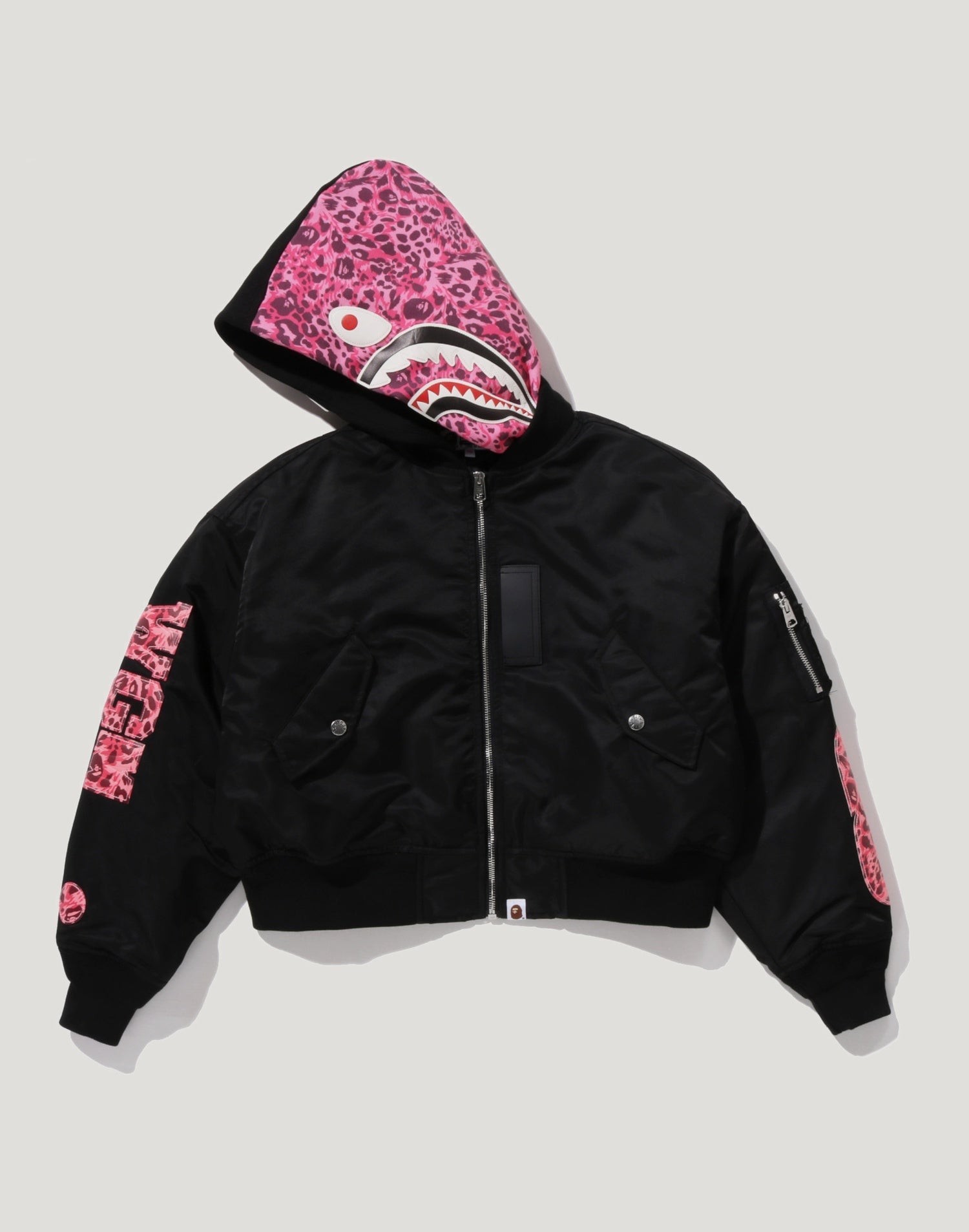 SHARK HOODIE BOMBER JACKET LADIES