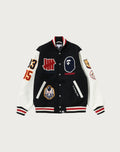 BAPE X UNDFTD VARSITY JACKET MENS