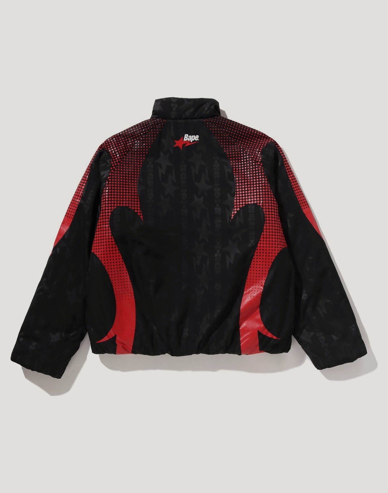 ABA FRAME MONOGRAM JACQUARD MULTI LOGO PADDED JACKET MENS