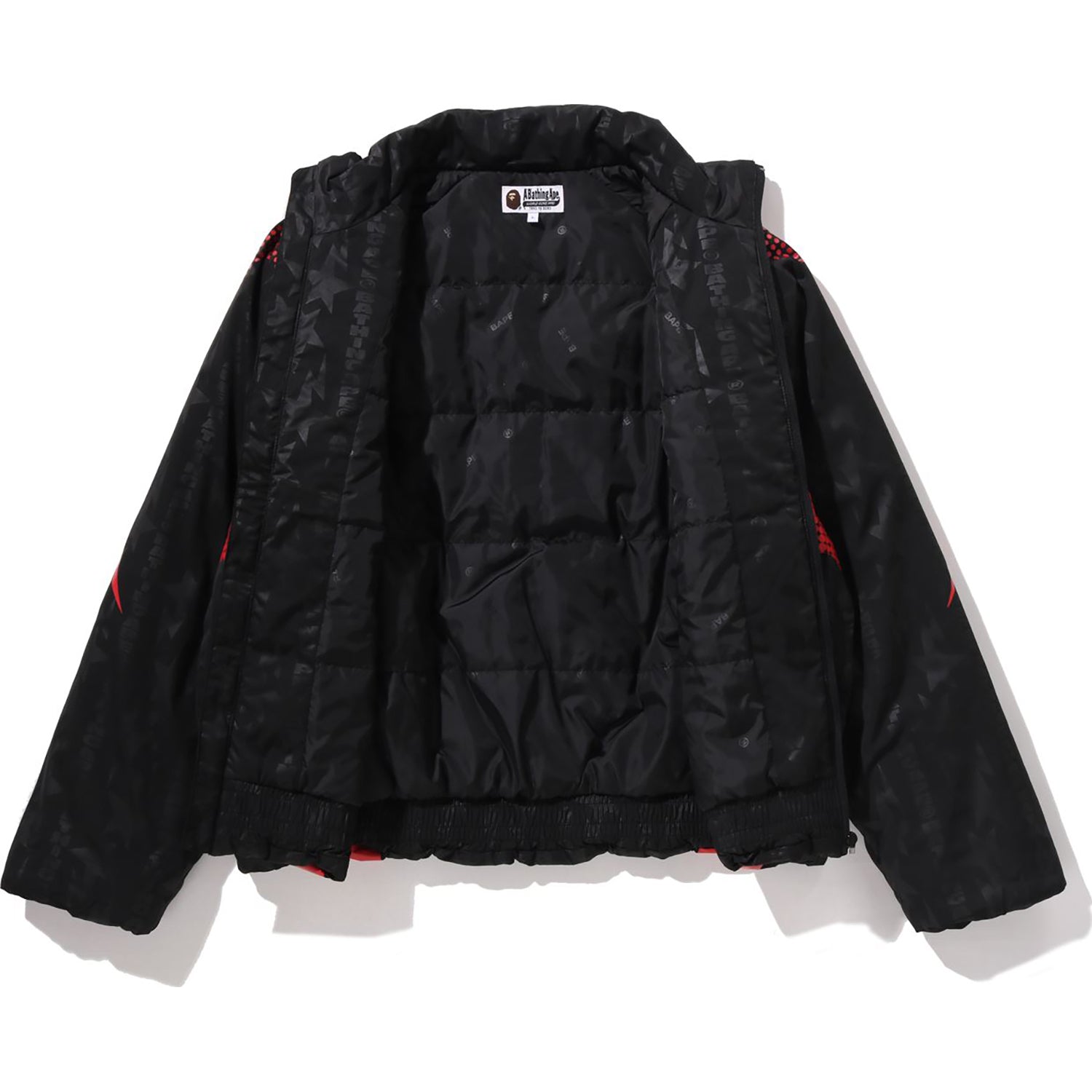 ABA FRAME MONOGRAM JACQUARD MULTI LOGO PADDED JACKET MENS – us