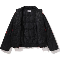 ABA FRAME MONOGRAM JACQUARD MULTI LOGO PADDED JACKET MENS