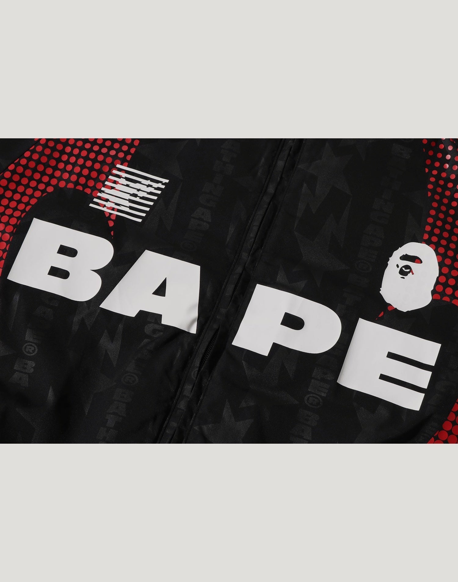 ABA FRAME MONOGRAM JACQUARD MULTI LOGO PADDED JACKET MENS