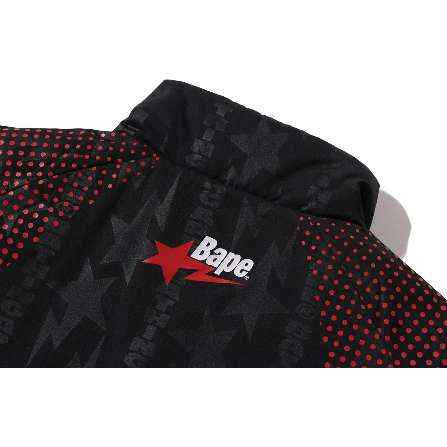 ABA FRAME MONOGRAM JACQUARD MULTI LOGO PADDED JACKET MENS
