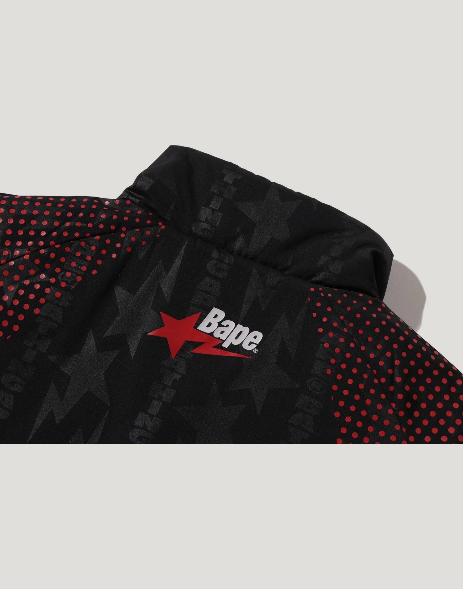 ABA FRAME MONOGRAM JACQUARD MULTI LOGO PADDED JACKET MENS