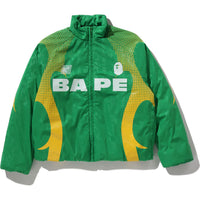ABA FRAME MONOGRAM JACQUARD MULTI LOGO PADDED JACKET MENS