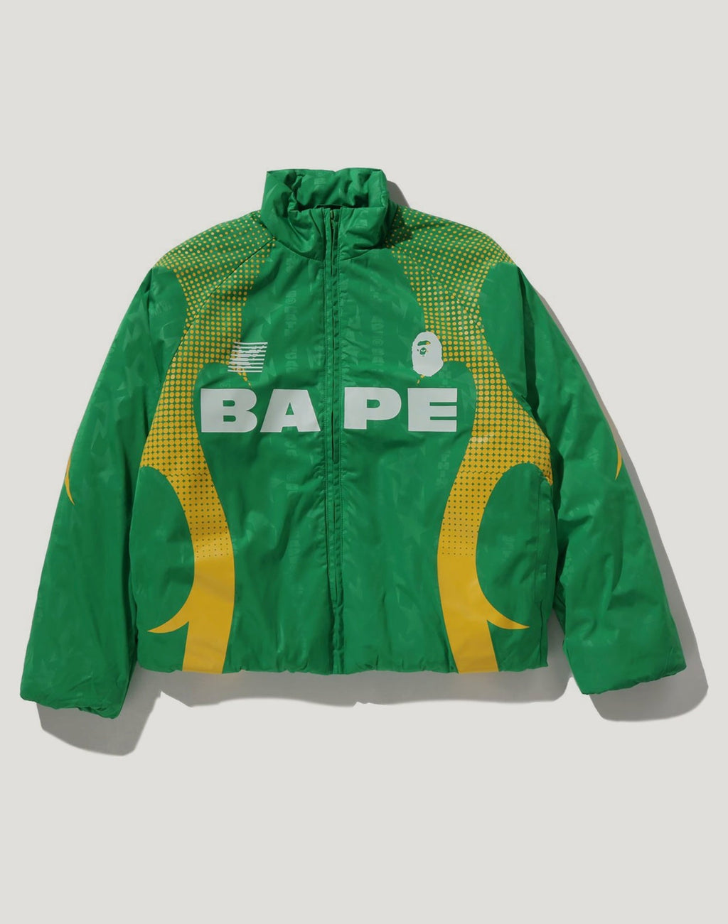 ABA FRAME MONOGRAM JACQUARD MULTI LOGO PADDED JACKET MENS
