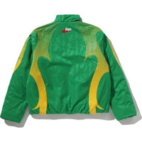 ABA FRAME MONOGRAM JACQUARD MULTI LOGO PADDED JACKET MENS